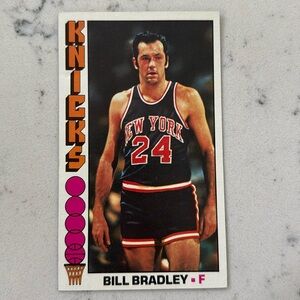 Mint cond! rookie Bill Bradley NY Knicks 1969 basketball card!